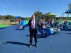 Pasco Commissioner Mike Moore counts the development of Pasco's first adaptive playground two years ago among his accomplishments. 