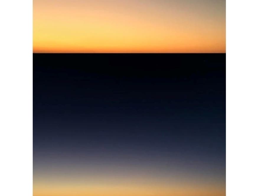 Suzanne Williamson's 2000 photo titled "Sunshift Yellow Blue Yellow" is among the photos in the "Language of Light" exhibit.