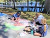 It was a perfect day for the New Port Richey Main Street Chalk Art Festival Saturday. 