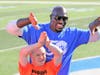 Titus O’Neil, global ambassador of the WWE, was the grand marshal for the event.
