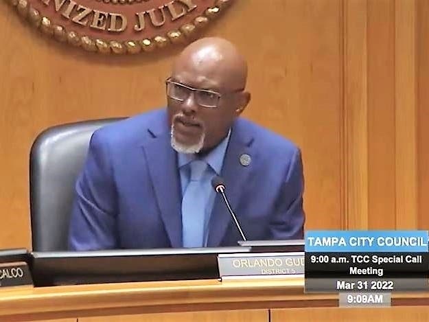 On Thursday, Tampa City Councilman Orlando Gudes gave up his position as council chairman but emphatically stated that he will not resign.