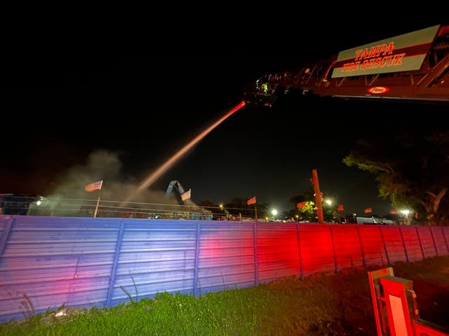 Arson Suspected In Fire At Tampa Recycling Plant | Tampa, FL Patch