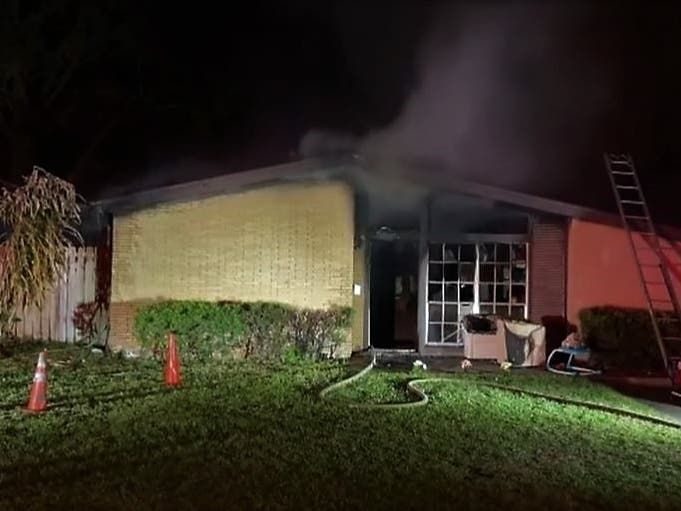 A family is homeless and their pet cat has died following a fire Thursday morning in Tampa.
