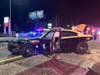 A driver is facing multiple DUI charges after crashing into a parked Florida Highway Patrol Saturday night. 