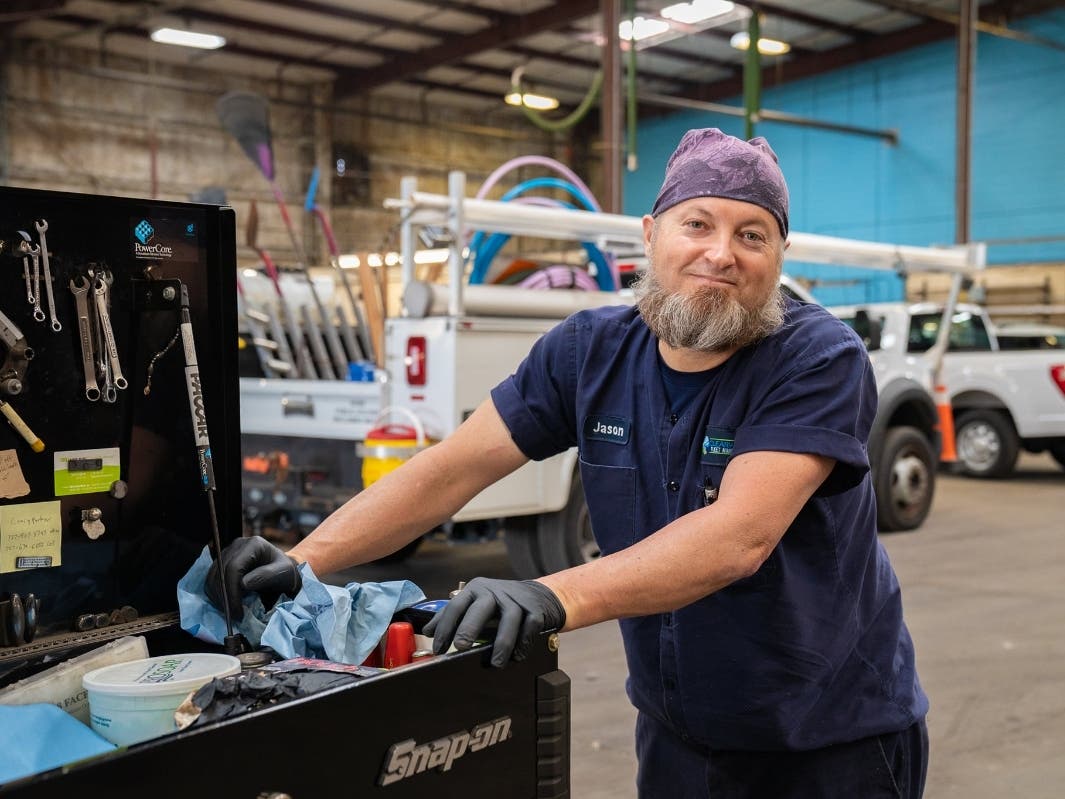 The Fleet Division provides repair and maintenance services for a fleet of approximately 1,700 city vehicles and equipment.