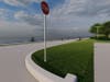 An artist's rendering shows how Bayshore will appear once the above-ground pumping station is eliminated. 