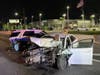 Dennis Murphy was driving a 2011 Hyundai Sonata when he struck the back of the police vehicle in the northbound lanes of U.S. 19 at Dimmitt Drive April 22.