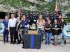The Clearwater police ceremony included the presentation of flowers to the family members of the fallen, as well as the ringing of the remembrance bell, the riderless horse, a bagpiper, a 21-gun salute and the playing of taps.