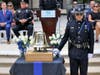 The Clearwater police ceremony included the presentation of flowers to the family members of the fallen, as well as the ringing of the remembrance bell, the riderless horse, a bagpiper, a 21-gun salute and the playing of taps.