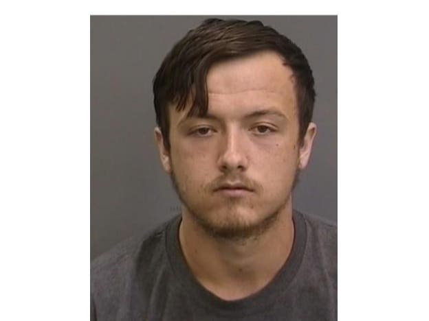 Corey Ashton Anderson was charged with making a written or electronic threat to conduct a mass shooting or act of terrorism.