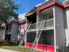 Tampa Fire Rescue contact the American Red Cross to provide help for the five families whose apartments sustained smoke and water damage.