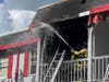 Tampa Fire Rescue contact the American Red Cross to provide help for the five families whose apartments sustained smoke and water damage.
