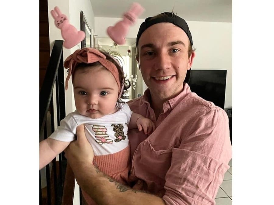 The 24-year-old Tampa man was the father of a baby girl. 