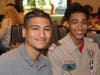 Jayden Cantey, 16, right, of Troop 64, made Eagle with a stable extension for The Owls Nest Sanctuary. His brother, Lenzo, 18, previously achieved the rank.