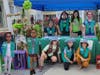 The aquarium was recognized by Girl Scout Troop 50107 as the troop's Hometown Heroes, and staff received boxes of Girl Scout cookies.