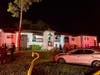 An adult and a child died in an overnight fire at The Park at Ashley Place apartments in New Port Richey. 