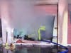 Fire rescue received a 911 call at 12:09 a.m. reporting smoke coming from a building at the storage facility.