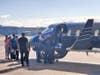 Family members were on hand to greet 12-year-old Jasmin Cervantes-Garcia when Jet ICU landed in Tampa Tuesday afternoon.