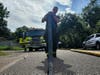 A semi-truck caught fire Sunday afternoon, spreading to a nearby mobile home in Tampa.