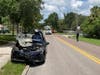 Duke Energy is completing repairs to a downed power pole and power lines following a crash at Druid Road and South Duncan Avenue Monday afternoon. 