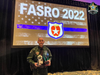 Pasco school resource officer Lt. Troy Fergueson was presented with a Lifetime Achievement Award at the conference. 