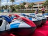 On July 14, Treasure Island Fire Rescue gave kids safety tips during a bicycle rodeo and outfitted each child with a new bicycle helmet. 