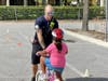 On July 14, Treasure Island Fire Rescue gave kids safety tips during a bicycle rodeo and outfitted each child with a new bicycle helmet. 