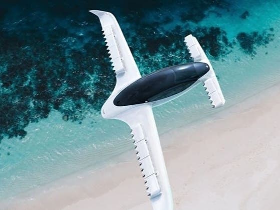 Lilium Mobility Air said a trip from Tampa to St. Petersburg would take eight minutes in an air taxi.