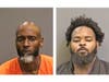 John Ward, left, and Terry Zukowski have been arrested after being accused of robbing a Bank of America Saturday.