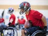 This sport's not for the faint of heart. Wheelchair football is a game of speed, strength, skill and strategy in which wheelchair crashes and spills are inevitable. ​
