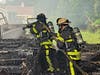 Although the RV was a total loss, firefighters were able to get the blaze under control in 20 minutes and stop it from spreading to the home. 