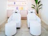 The new salon in Water Street Tampa will include 12 hair-styling chairs, six makeup chairs, Instagrammable design elements and a champagne and wine bar, the first of its kind for Sip & Dry. 