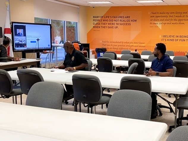The collaborative gave the Tampa Alphas space to host virtual meetings and continue its work during the pandemic.