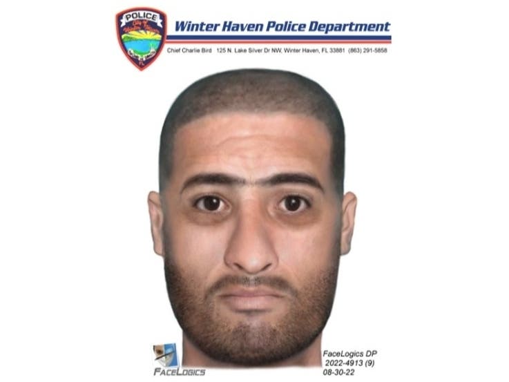Winter Haven police investigators are asking for the public's help in identifying the man in a sketch who sexually assaulted a woman at Trailhead Park.