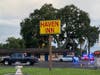 Tampa police served search warrants on three rooms at the Haven Inn. 