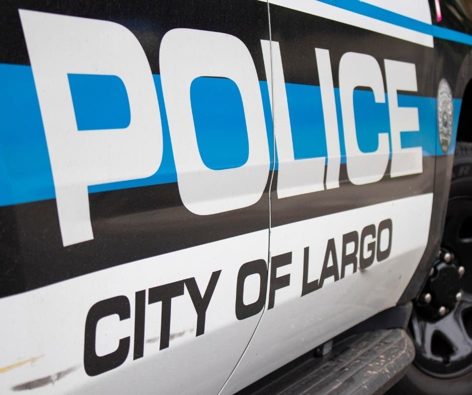 A bicyclist was killed in a crash involving a sports utility vehicle in Largo Sunday.