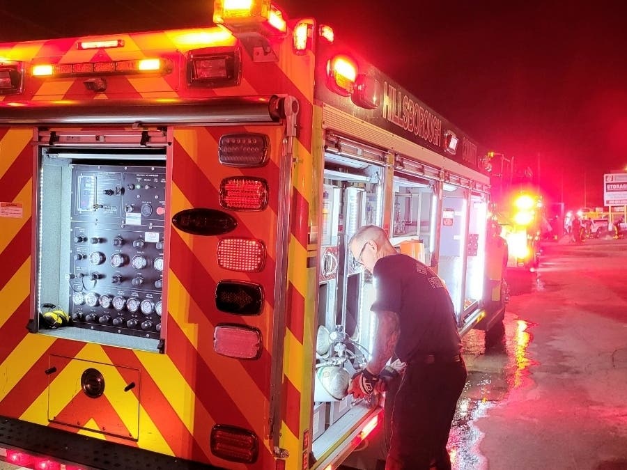 Fire Breaks Out At Tampa Storage Facility, 1 Person Injured | Tampa, FL ...