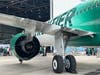 Frontier Airlines celebrated the arrival of “America’s greenest aircraft” Tuesday, unveiling its new Airbus A321neo at Tampa International Airport.