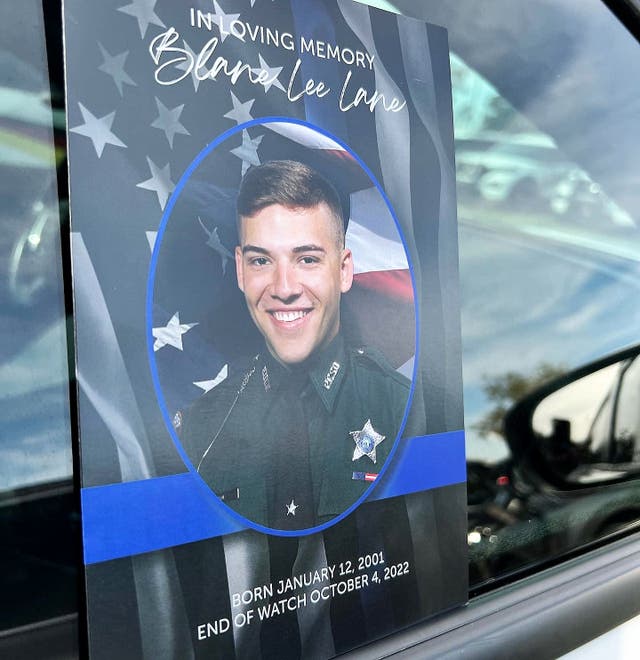 Hundreds Attend Memorial For Rookie Polk Deputy Killed In Line Of Duty ...