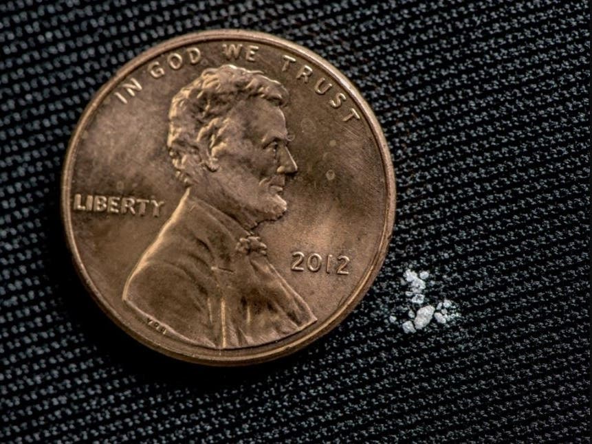 A potentially lethal does of fentanyl is just 2 milligrams.