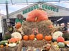 Families are invited to drop by and take photos in front of the giant pumpkin, which will be on display through October.