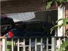 Tampa police said Pavel Tarantev intentionally crashed his vehicle through the front window of the business. 