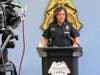 Tampa police Chief Mary O'Connor held a news conference Monday to announce the apprehension of two men accused of taking part in a deadly nightclub shooting.
