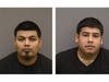 With the help of the U.S. Marshals Service Fugitive Task Force, Damaso Bravo, 32, left, and Josue Clavel, 22, were apprehended on Monday hiding at a hotel in Brownsville, Texas.