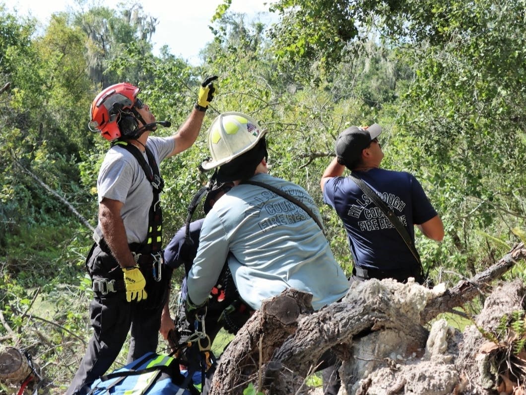 Injured Mountain Biker Lifted Out Of Alafia State Park By Helicopter ...