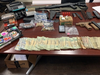 Two convicted felons were arrested Wednesday after authorities said they found drugs and guns in their possession during a traffic stop in Hillsborough County.