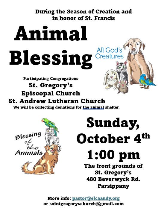 Celebration of St. Francis Day and Season of Creation