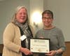 From left: Barb Demarest, Child Committee, Preschool Advantage and Judith Berg, Principal, All Saint's Academy.
