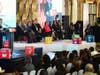 Governor of Durango, Mexico, Dr. José Rosas Aispuro Torres, addresses former heads of state and government, leaders from government at all levels, experts, scholars, business leaders, activists, and environmentally concerned youth.