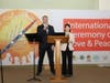 Tai Ji Men’s academies in San Jose and in Los Angeles co-organized a prayer ceremony on October 16, with participants joining the event in-person or online to sincerely pray for global peace and sustainability.